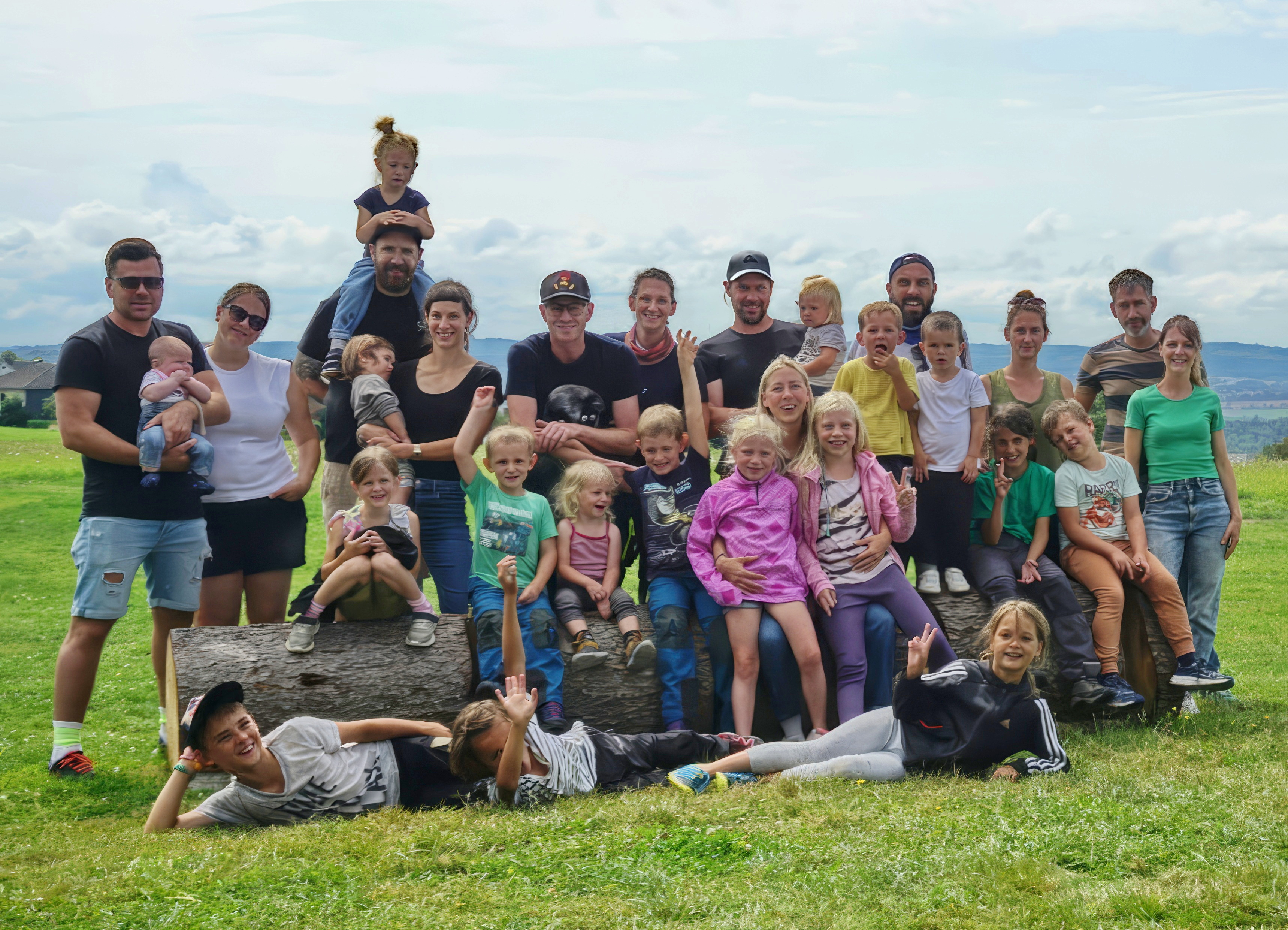Familienzeltlager 2024 Gruppe